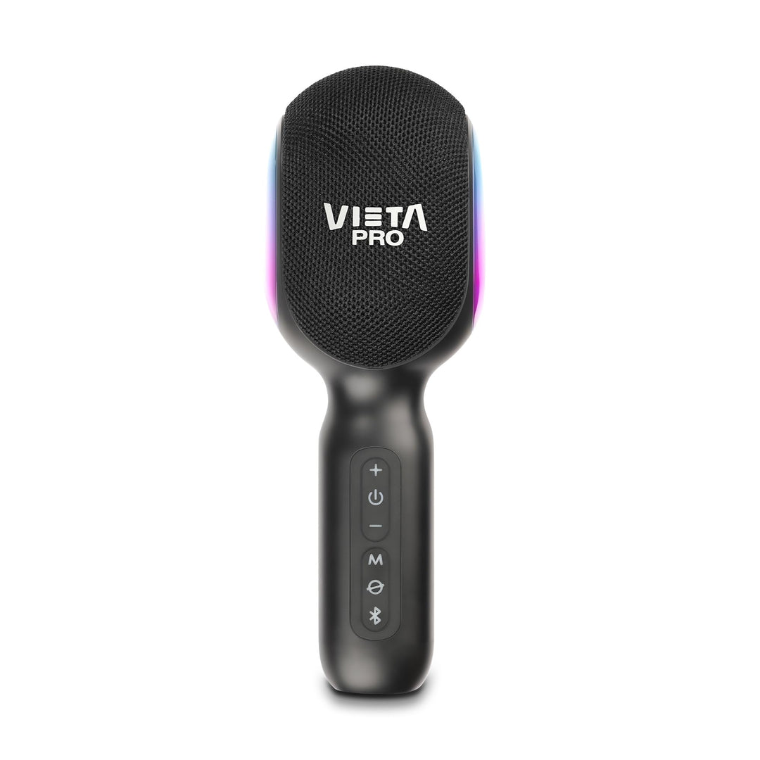 Vieta Pro Karaoke Party, Mikrofon mit Lautsprecher und True Wireless-Option, damit Sie Zwei Mikrofon