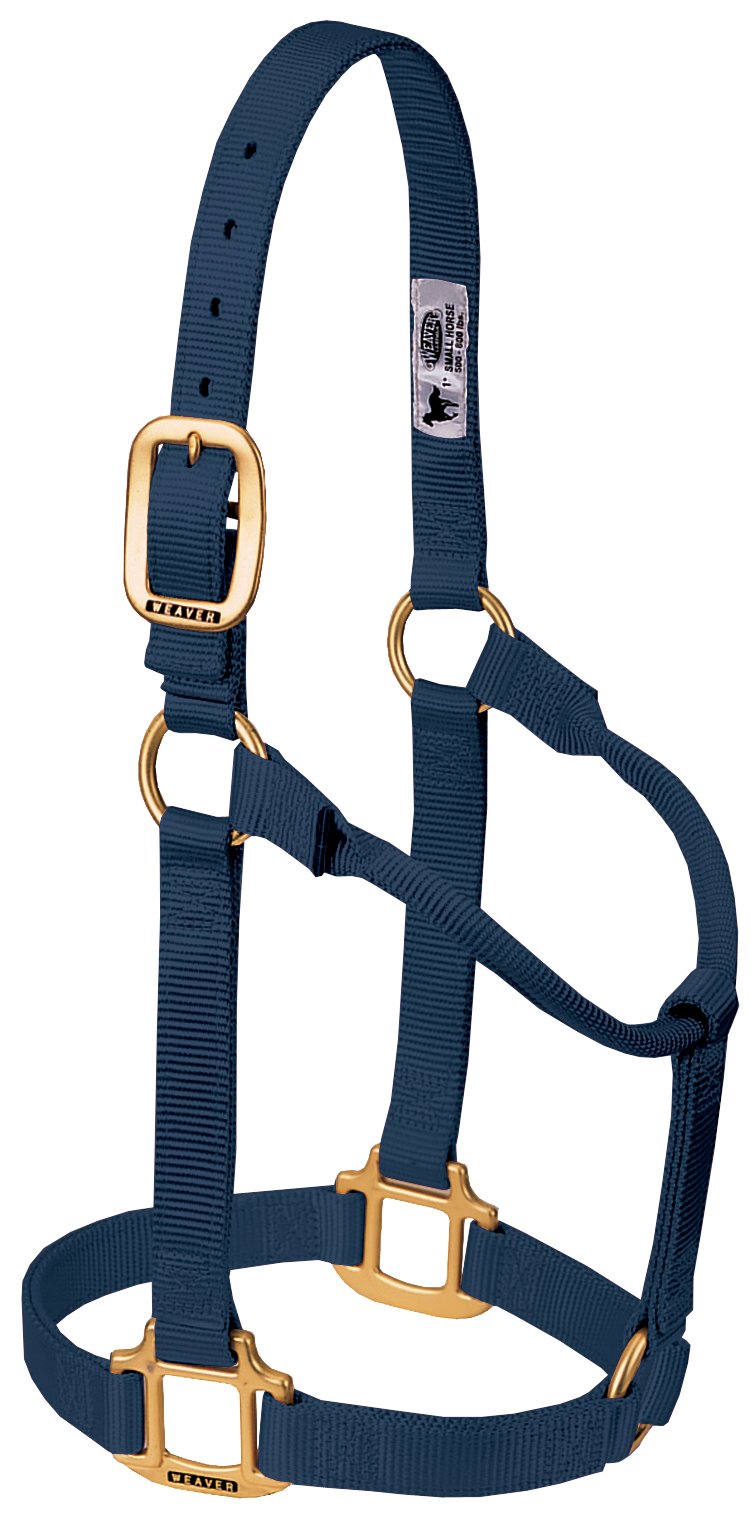 WEAVER Leather, Nicht verstellbares Halfter Marineblau Small Horse, Marineblau Small Horse