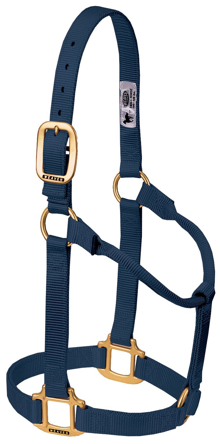 WEAVER Leather, Nicht verstellbares Halfter Marineblau Small Horse, Marineblau Small Horse