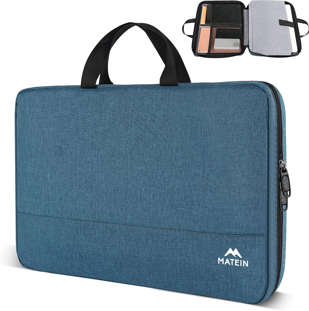 MATEIN Laptop Tasche 15,6 Zoll, Laptop-Hülle 15 mit Griff,Schlanke und Leichte Laptoptasche für Reis