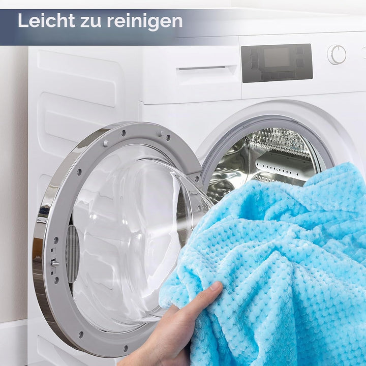 SLSON 2 Decken Hundedecken Katzendecken,Weiche Doppelseitige Haustierdecken für Sofas, Stühle,Autos,