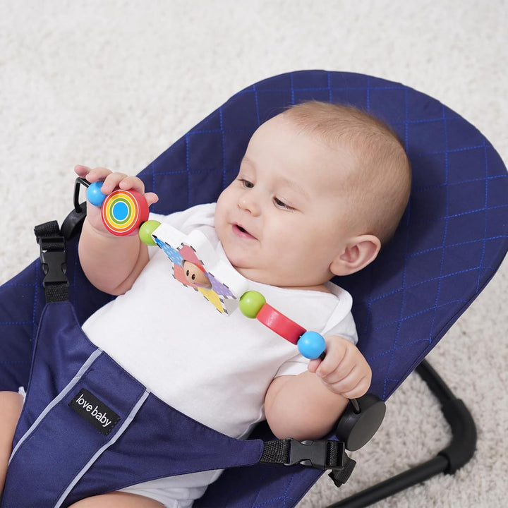 iGRATENS Baby-Bounzer Toy Bar - Spielzeug Bar für Baby Bouncer Sitz, Brightly Colored Form, entwicke