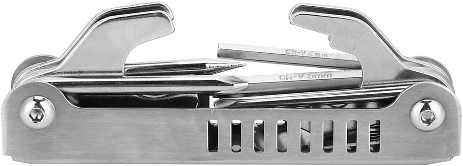 Fishlor Tauchwerkzeug, 8 in 1 Tauchwerkzeug Taucher-Pick-Ventil Tauchreparatur-Multitool-Set