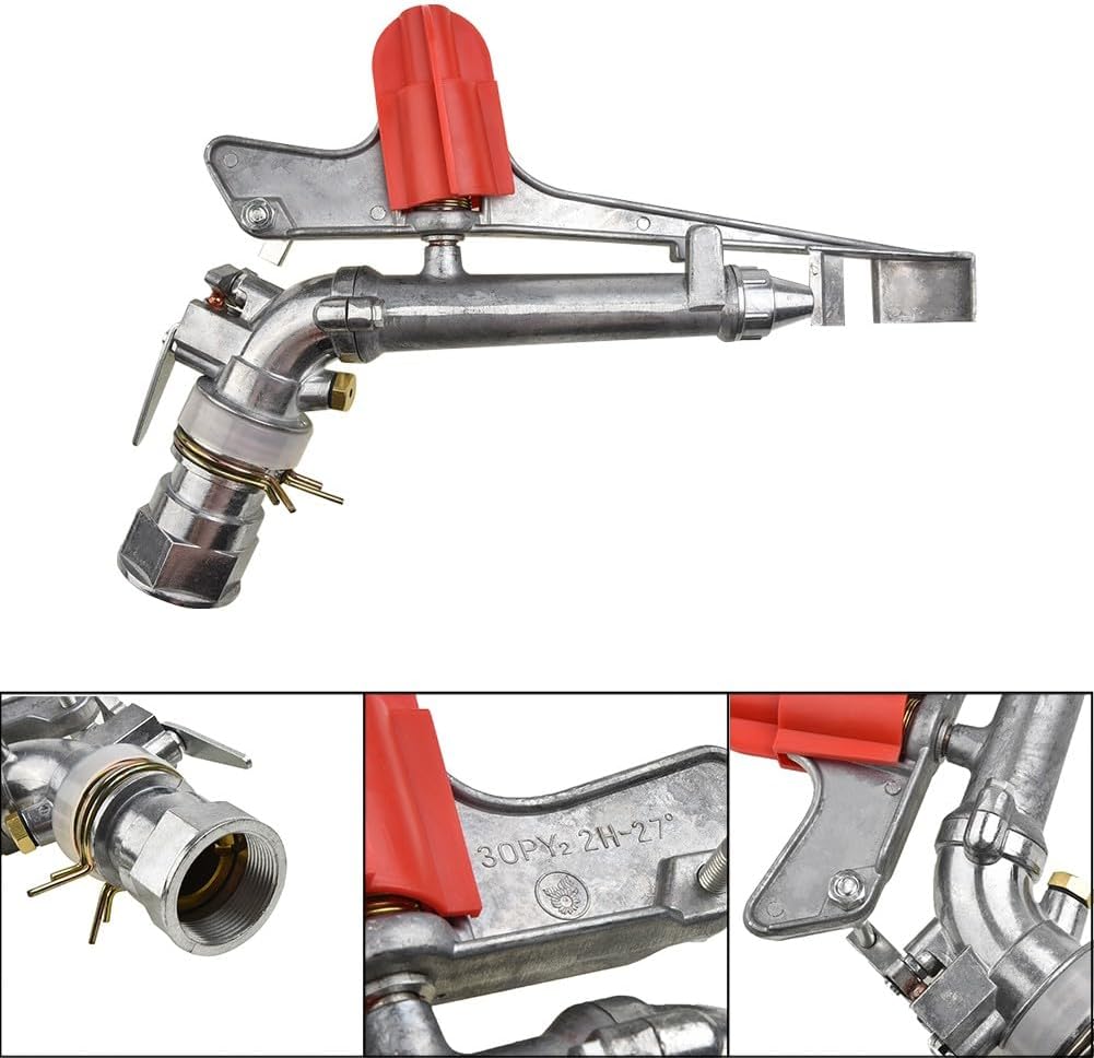 3,8 cm Landwirtschaft Bewässerung Sprinkler 360° verstellbar