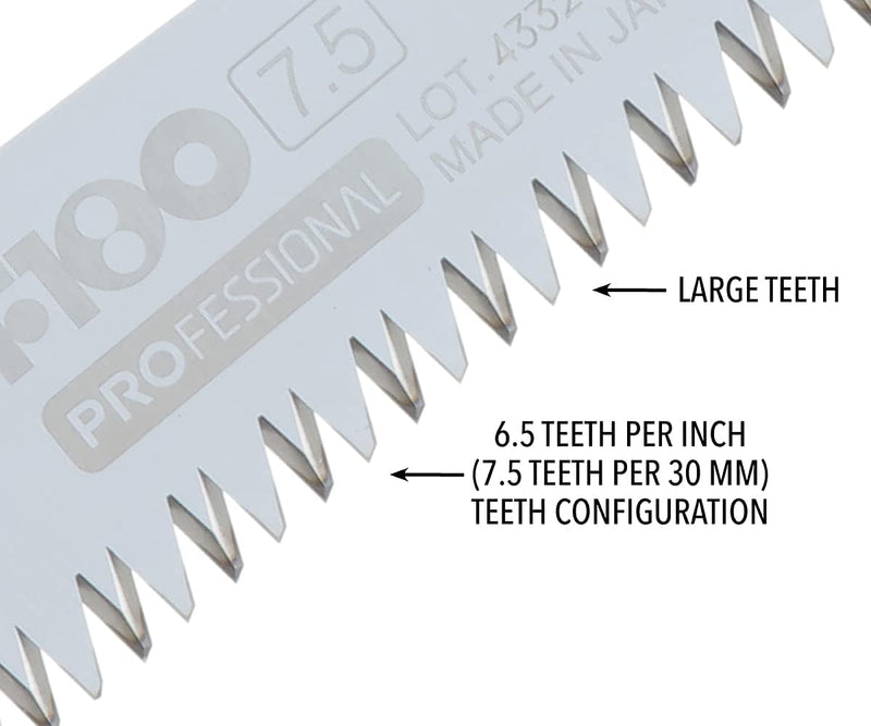 Silky F180 180mm Klappsäge grobe Säge, grobe Säge