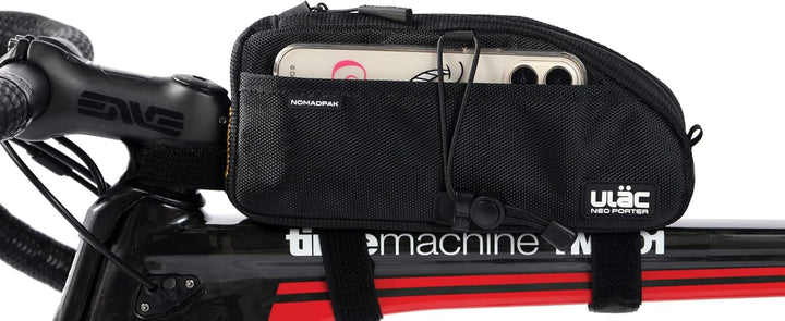 ULAC - Rahmentasche für Fahrrad Trekking MAX | wasserdichte Materialien | 25x11x6,5 cm | Reissversch