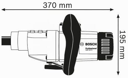 Bosch Professional Rührwerk GRW 18-2 E (1.800 Watt Nennaufnahmeleistung, 45,0 / 19,0 Nm Nenndrehmome