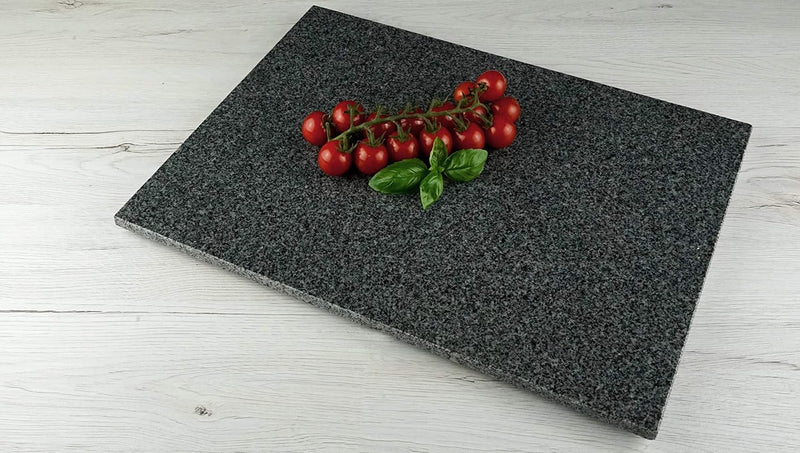 DiConcetto Schneidebrett aus Granit | Steinplatte | Granitplatte | Servierplatte (Granit Padang, 40