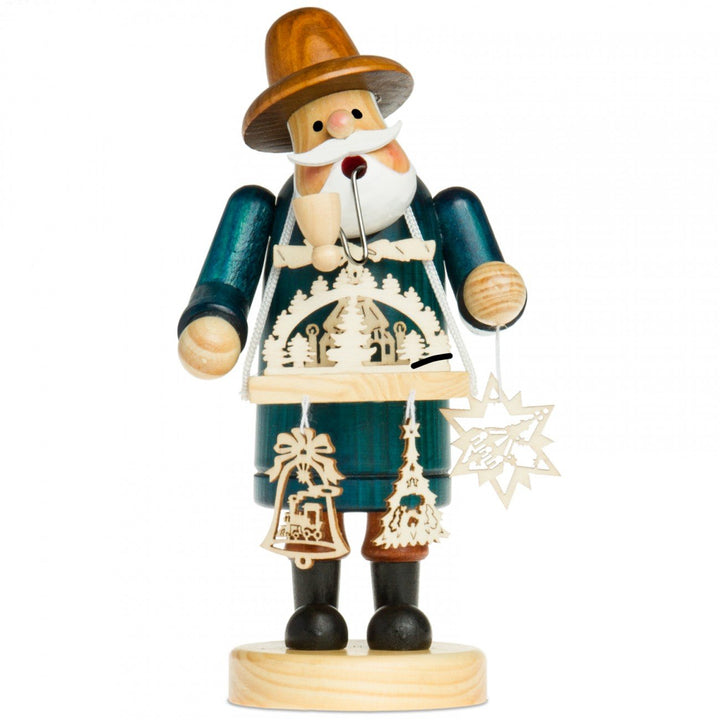 SIKORA RM-A Räuchermännchen aus Holz 3 Grössen Verschiedene Motive, Farbe/Modell:A07 blau - Leuchten