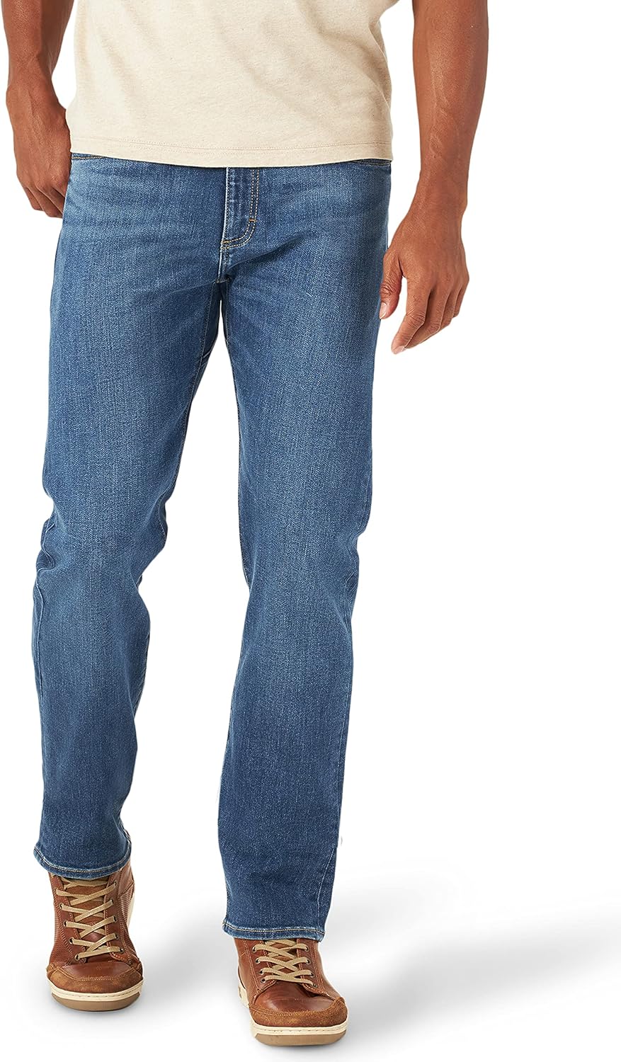 Lee Herren Modern Series Extreme Motion Slim Straight Leg Jeans 29W / 30L Russ, 29W / 30L Russ