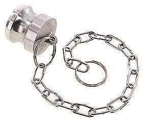 Kamlock-Verschlussstecker (DP) 1", Edelstahl (1.4408) Werkstoff:Edelstahl (1.4408) Baugrösse:1" PN:1