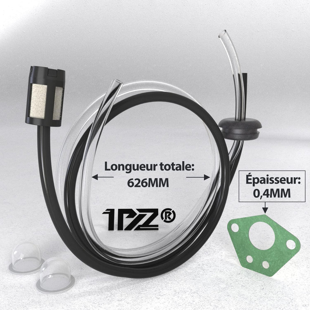 1PZ F6C-15T Vergaser Kit 15mm für 52cc 49cc 47cc 43cc 2-Takt Motorsense Trimmer Motor mit Primer Bir