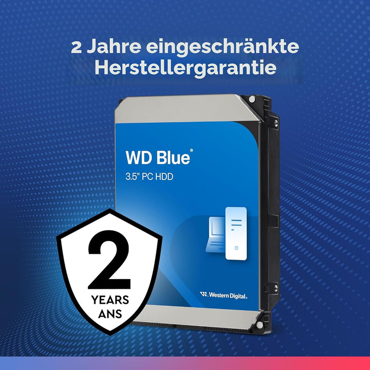 Western Digital WD Blue 2TB SATA 6Gb/s HDD Desktop One size Western Digital, One size Western Digita