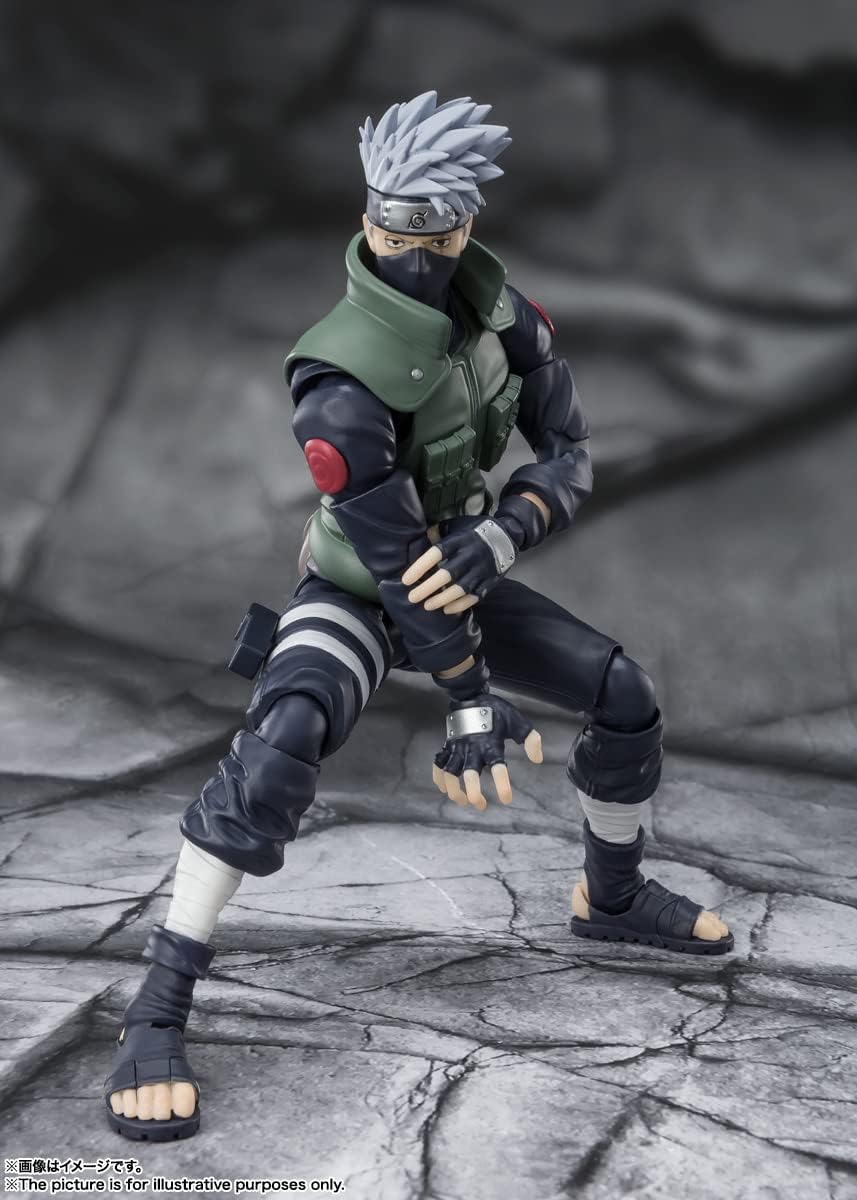 Tamashii Nations - Naruto: Shippuden - Kakashi Hatake (The famed Sharingan Hero), Bandai Spirits S.H
