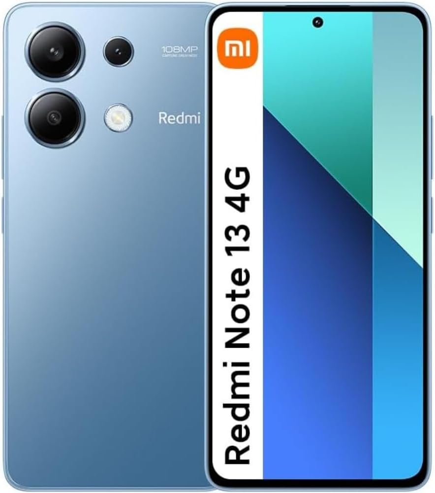 Xiaomi Redmi Note 13 4G 8GB RAM 256GB Ice Blue blau, blau