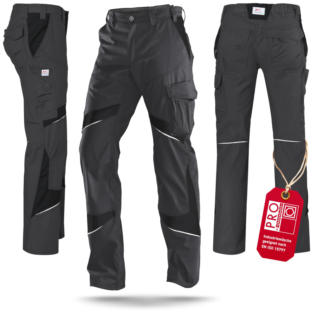 KÜBLER Workwear KÜBLER ACTIVIQ Damen-Arbeitshose schwarz/anthrazit Schwarz/Anthrazit 54, Schwarz/Ant