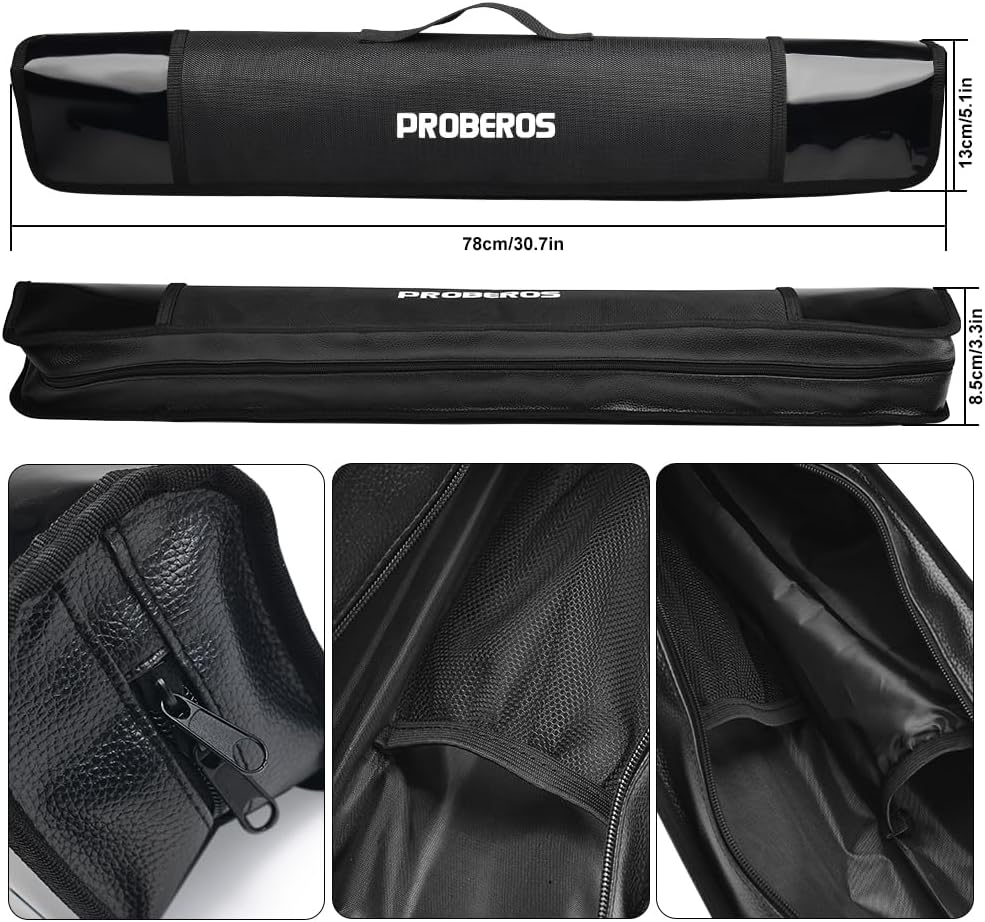 PROBEROS Fliegenfischen Combo - Fliegenrute und Rollen Komplettes Starterpaket mit Fall - Fliegenfis