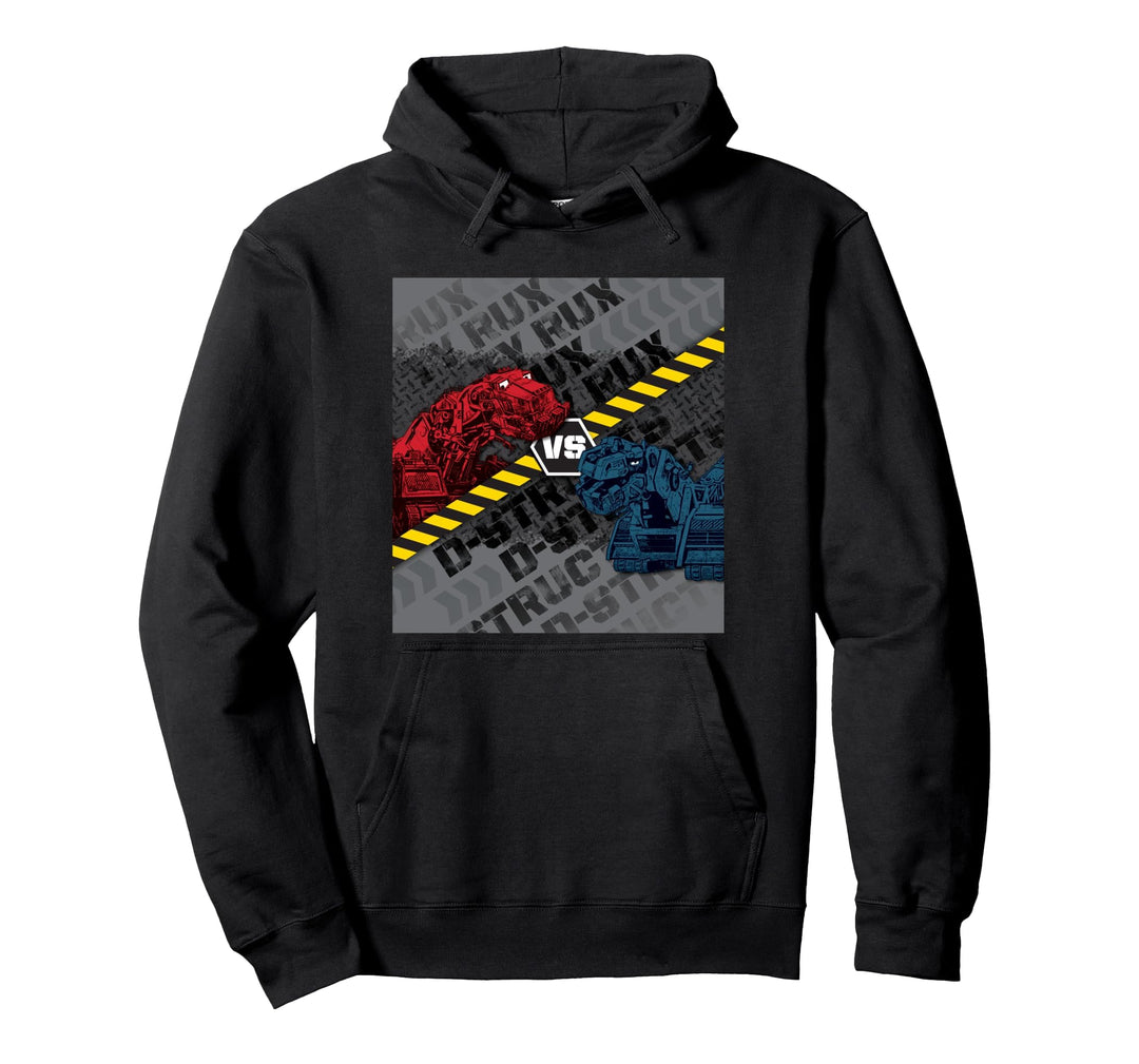 DinoTrux Ty Rux vs D-struct Pullover Hoodie