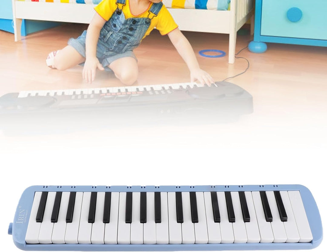 Melodica, tragbar mit 37 Tasten Klaviertastatur Musikinstrument, kompakt für Anfänger Profis Musikun