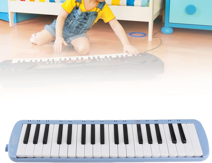 Melodica, tragbar mit 37 Tasten Klaviertastatur Musikinstrument, kompakt für Anfänger Profis Musikun