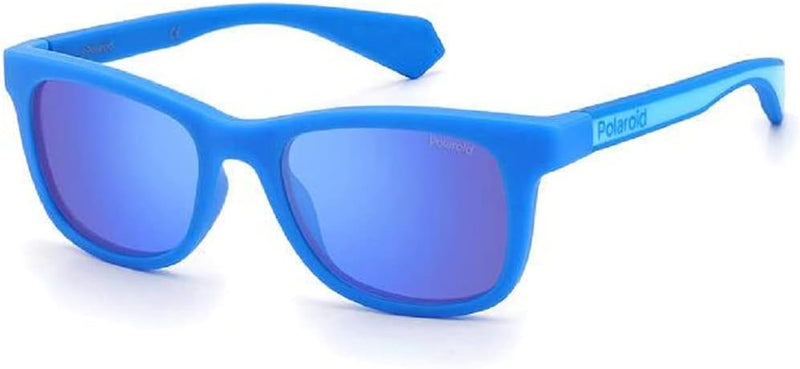 Polaroid Unisex Kinder PLD 8031/s Sonnenbrille, ZX9/5X Blue Azure, 46