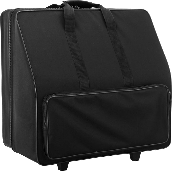 Alpenklang 120-Bass Akkordeon Koffer/Trolley (Akkordeontrolley, Holzkern, weiche Plüsch-Polsterung,