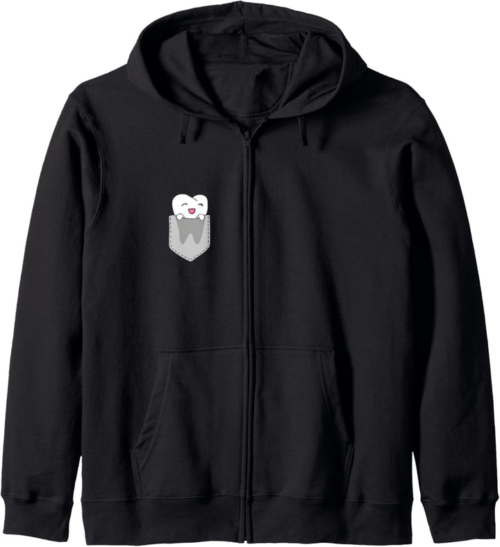 Zahnarzthelferin Zahnärztin Zahnarzt Zahnarztpraxis Geschenk Kapuzenjacke
