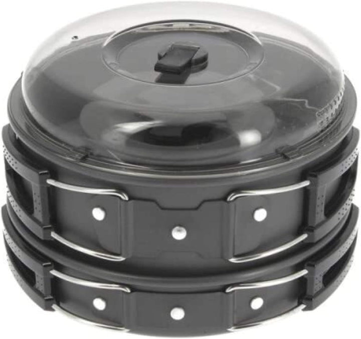 NGT Kettle, Pot und Pan Set 3pc Kochset, schwarz, M