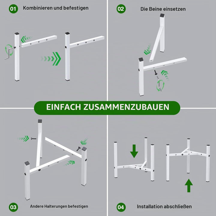 2 Stück Moderne Eisen-Pflanzenständer für den Innen- und Aussenbereich, Keramik, 20-30,5 cm, Garten,