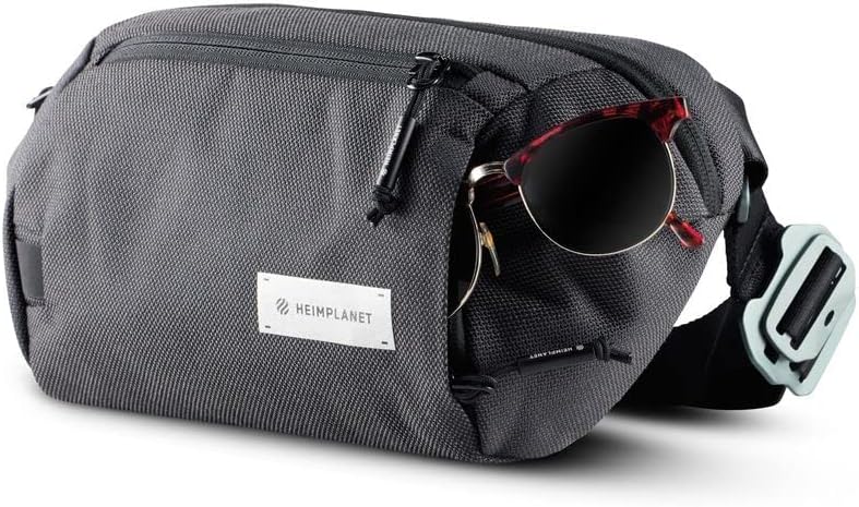 HEIMPLANET Original | Transit Line Sling Pocket XL | Wasserfeste Hüfttasche aus hochwertigem DYECOSH