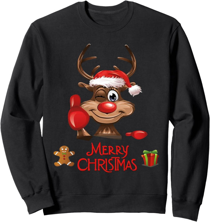 Weihnachts Shirt Feiertage Geschenk Geschenkidee Nikolaus Sweatshirt