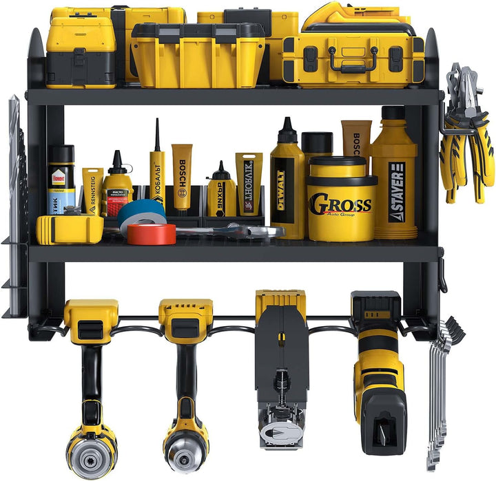 Bomclap Power Tool Organizer Elektrowerkzeug bohrer Aufbewahrung Schlagbohrschrauber 4 Steckplätze H