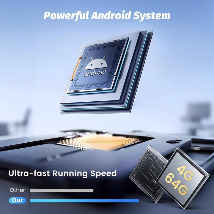 Hikity 8Cores 4G+64G Autoradio Android 15 Für Opel Astra H 2004-2008/Zafira B 2005-2015/Opel Corsa 2