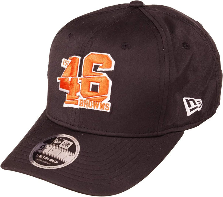 New Era NFL Cap 9fifty verstellbar Snapback Sideline American Football 2019 2020 Browns-Brown S-M, B