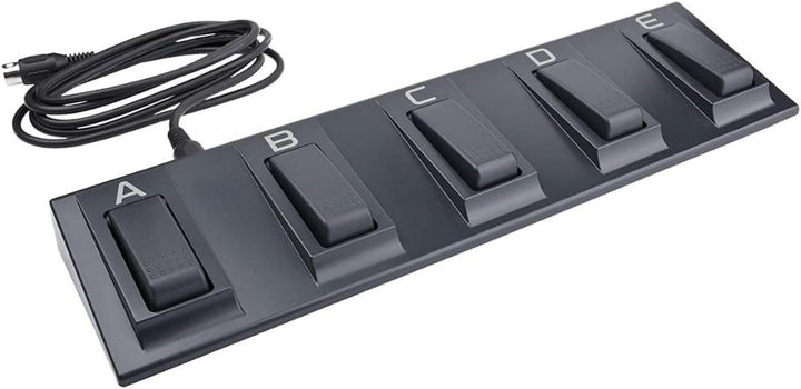 KORG EC5 Externer Controller 5-Pedal-Pedaleinheit für KORG Arranger-Keyboards Single, Single