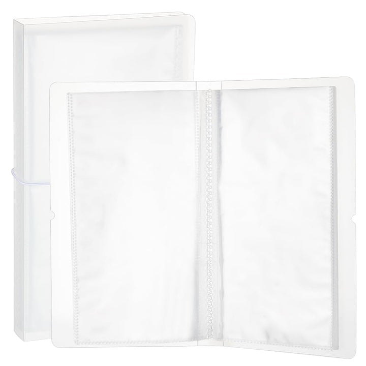 BENECREAT Klares Aufkleber-Organizer-Ordner-Aufbewahrungsbuch Für Aufkleber-Aufbewahrung, Sammelalbu