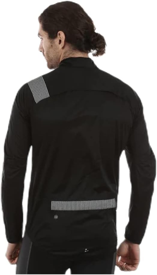 Craft Herren Verve Rain Jacket M Regenjacke L Schwarz, L Schwarz