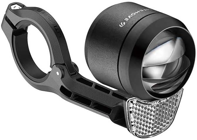 LITEMOVE Frontlicht SEC-150 Lenkerhalterung, Black, 43.5 x 46.9 mm