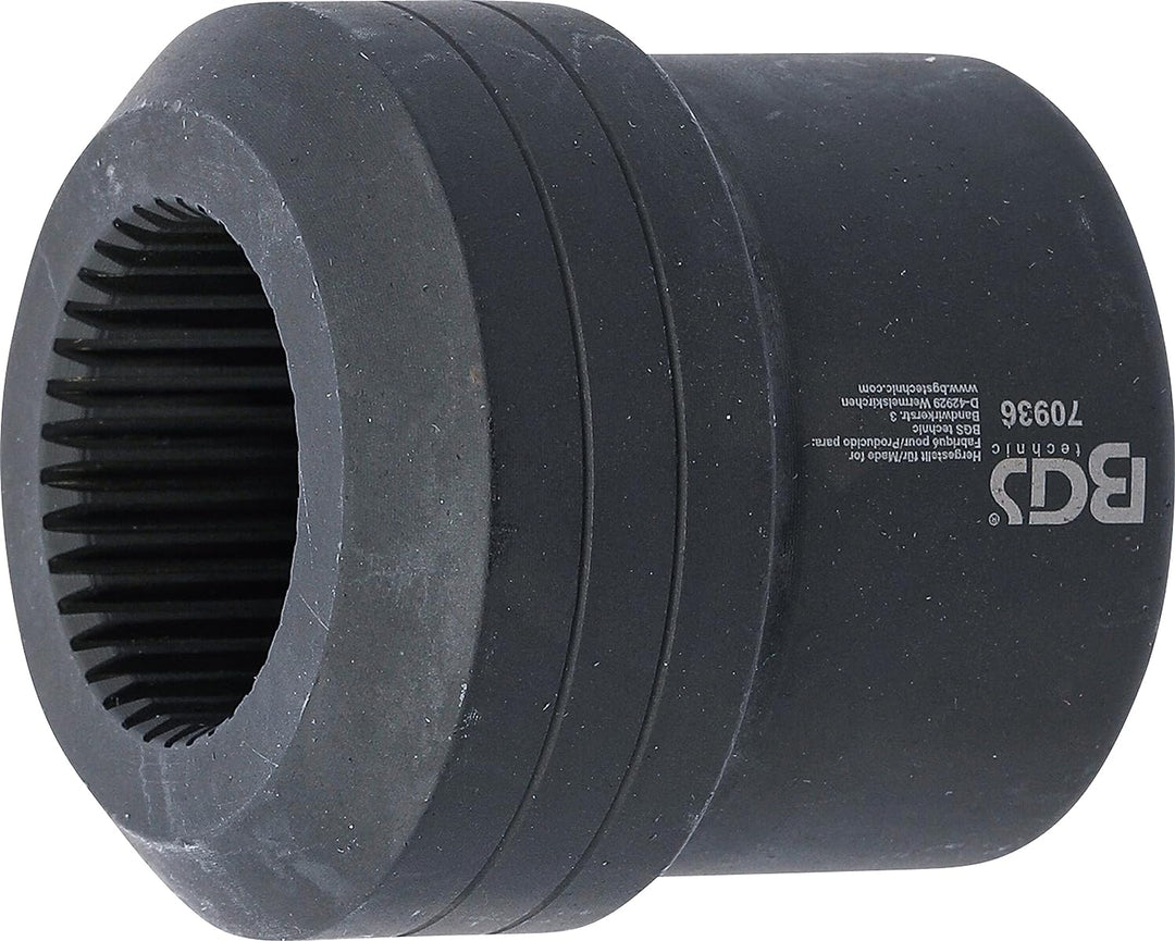 BGS 70936 | Spezial-Steckschlüssel-Einsatz | Vielzahn | Antrieb Innenvierkant 12,5 mm (1/2") | für H