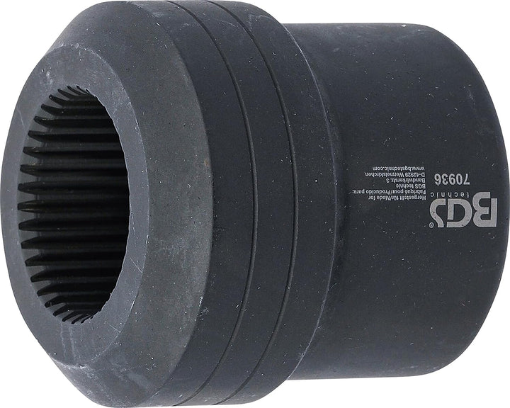 BGS 70936 | Spezial-Steckschlüssel-Einsatz | Vielzahn | Antrieb Innenvierkant 12,5 mm (1/2") | für H