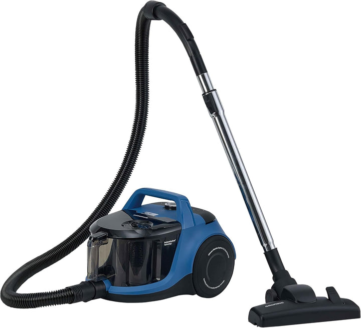 Grundig VCC 6570, Bodenstaubsauger, Blau/Schwarz, 890 W, 3.4 liters