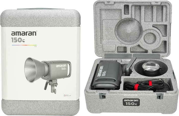 Aputure Amaran 150c RGBWW Vollfarb Videoleuchte und 360°-HSI-Vollfarbsteuerung CRI: 95+, TLCI: 95+ 2