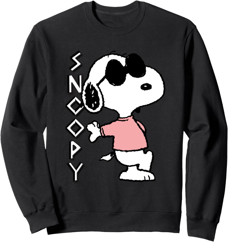 Peanuts – Cooles Snoopy – Rosa Sweatshirt