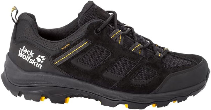Jack Wolfskin Herren Vojo 3 Texapore Low M Outdoorschuhe 39.5 EU Black Burly Yellow Xt, 39.5 EU Blac
