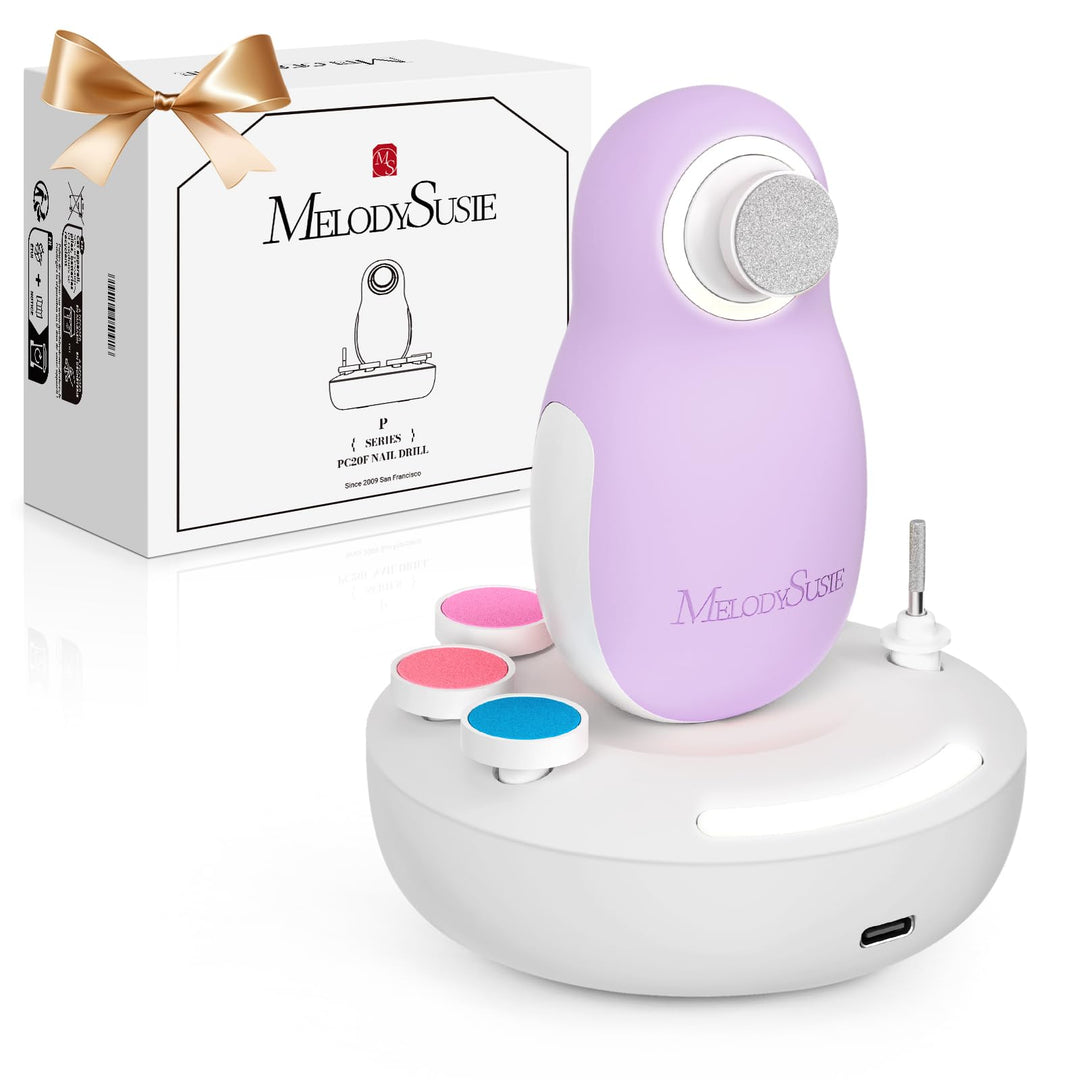 MelodySusie Elektrische Nagelfeile für Baby, Wiederaufladbare Baby Nagelfeile Elektrisch mit kabello