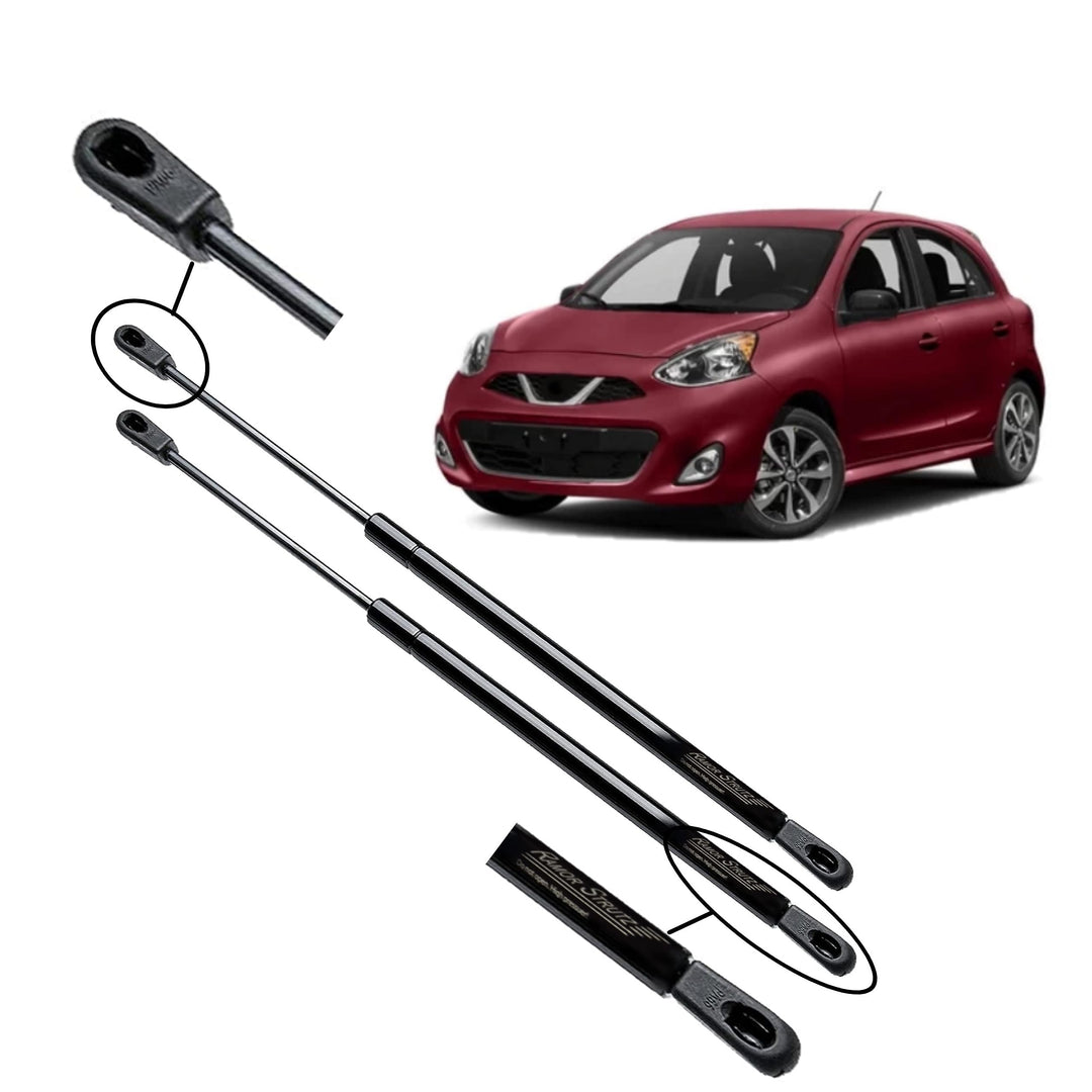 2x Gasfeder Dämpfer Heckklappe Kompatibel mit Nissan Micra Mk4 K13 2010-2016. Gasdruckfeder Heckklap