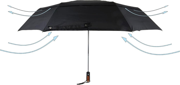 Origin Outdoors Wind-Trek Regenschirme Schwarz L