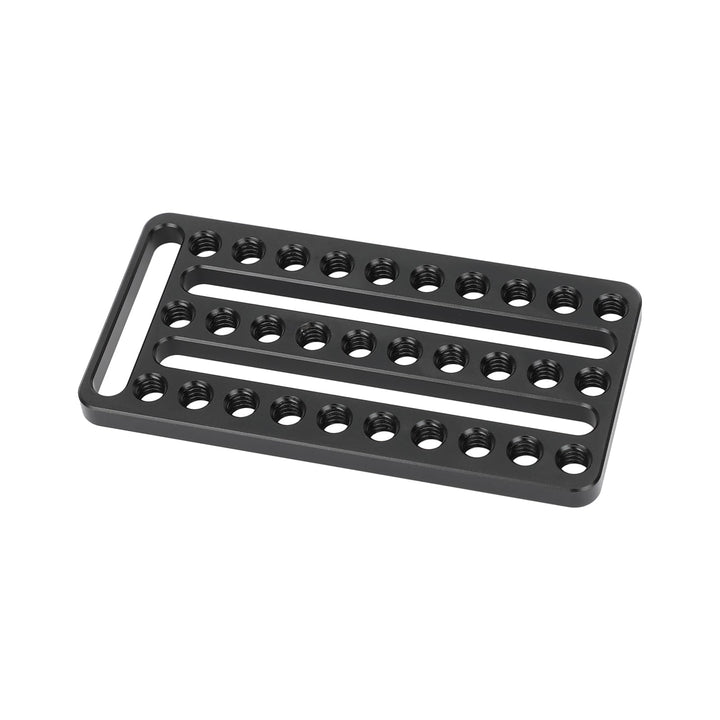 CAMVATE Mehrzweck-Käseplatte mit 1/4"-20 Gewinden und Schlitzen - 3649
