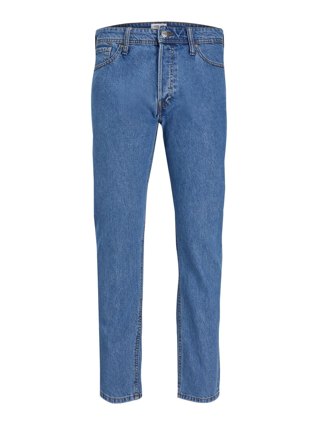 JACK &amp; JONES Male Relaxed Fit Jeans JJICHRIS JJORIGINAL SQ 735 Relaxed Fit Jeans 30W / 30L Blue Deni