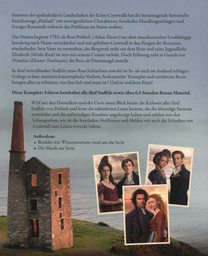 Poldark - Die komplette Serie [11 Blu-ray + 1 CD], Blu-ray